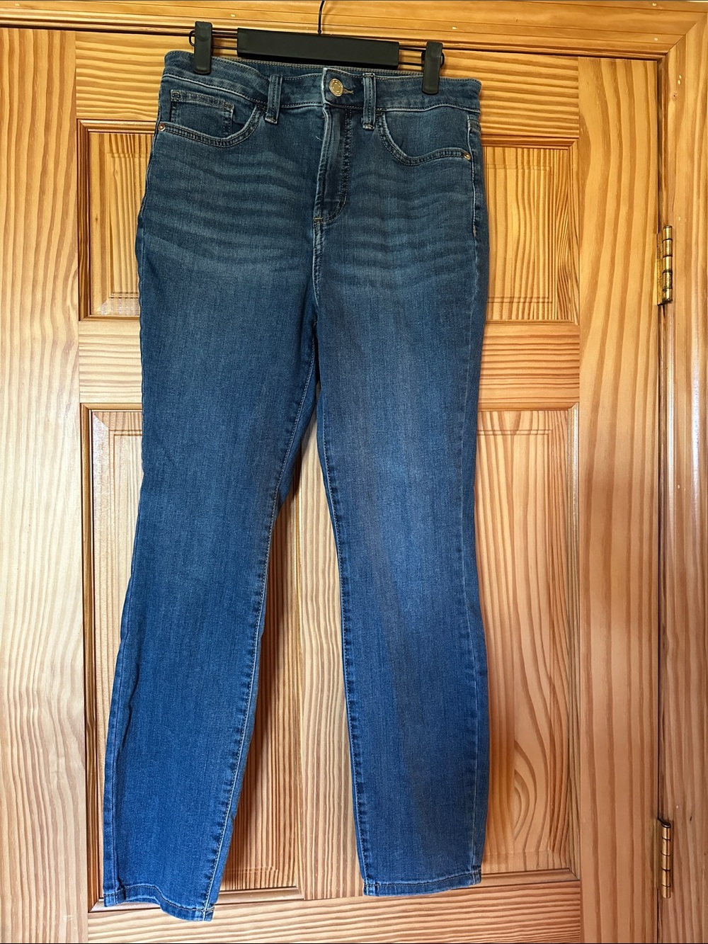 Lauren Conrad Classic Women's Blue Mid-Rise Skinny Jeans size 8